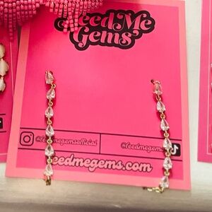 Crystal Teardrop Earrings